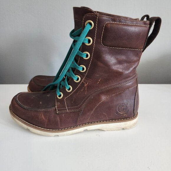 Timberland Earthkeepers Women's Brown Leather Boots. Size 6 - Picture 2 of 7